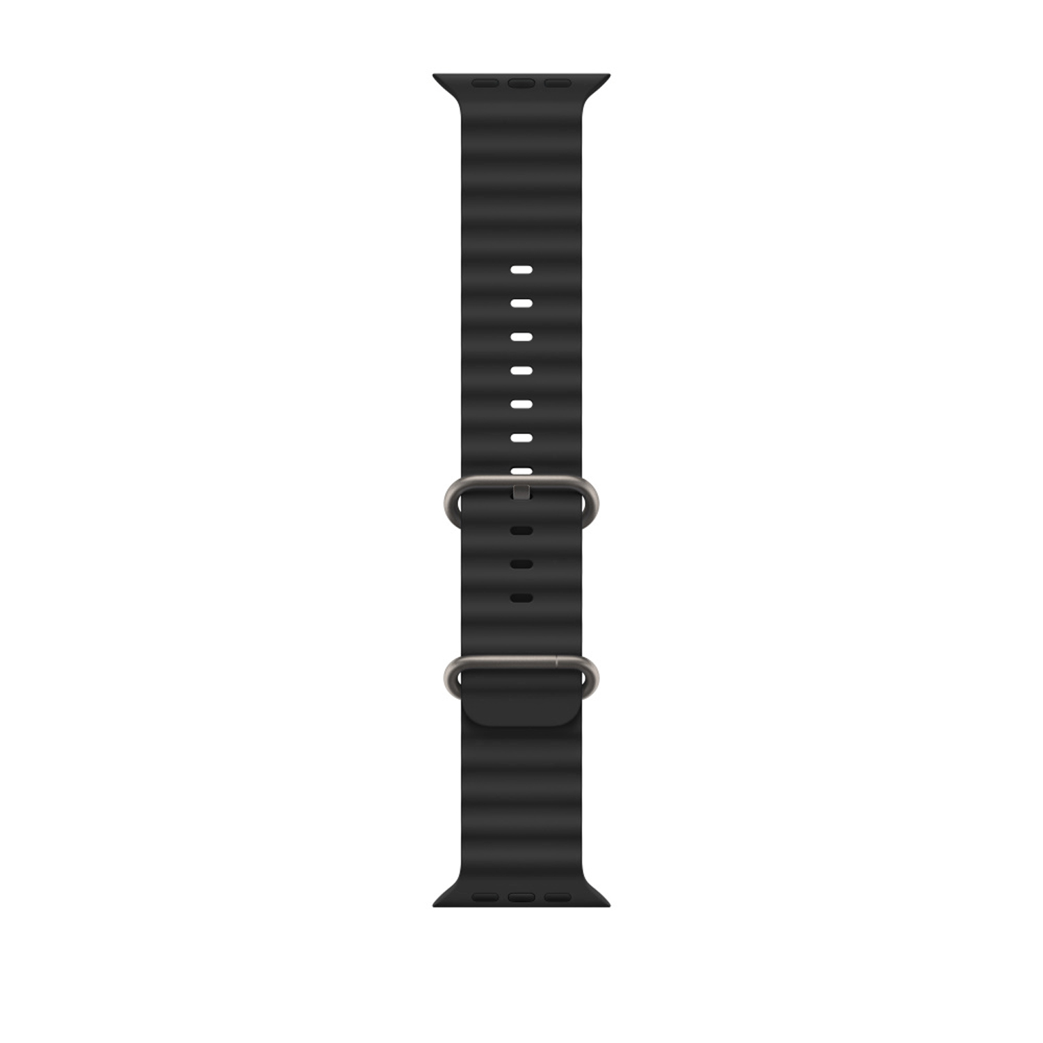ScHitec 42-49mm Yeni Nesil Apple Uyumlu Akıllı Saat Kordonu Silikon Siyah 50 Adet